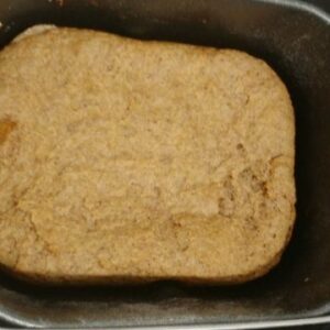 good_vloggers_youtube_6_ingredient_whole_wheat_bread_machine_recipe_loaf