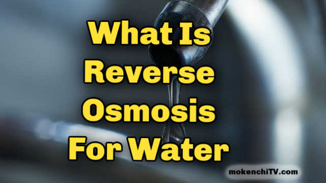 What Is Reverse Osmosis For Water? | Water Purification System